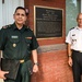 Paraguay IADB representative Brig. Gen. Laconich visits the IADC
