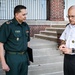 Paraguay IADB representative Brig. Gen. Laconich visits the IADC