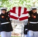 Military Funeral Honors with Funeral Escort were Conducted for U.S. Marine Corps Sgt. Nicole L. Gee in Section 60