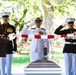 Military Funeral Honors with Funeral Escort were Conducted for U.S. Marine Corps Sgt. Nicole L. Gee in Section 60