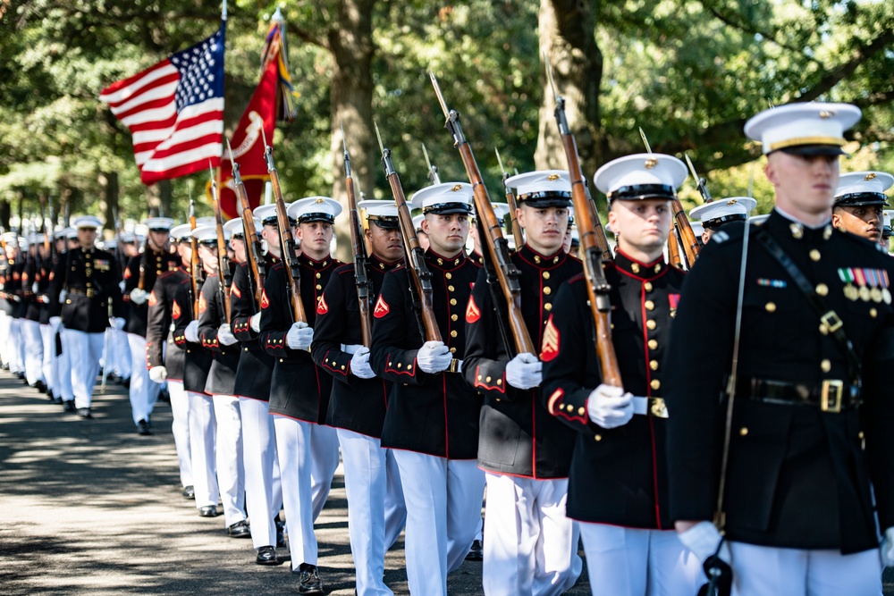 DVIDS - Images - Military Funeral Honors with Funeral Escort were ...