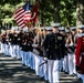 Military Funeral Honors with Funeral Escort were Conducted for U.S. Marine Corps Sgt. Nicole L. Gee in Section 60