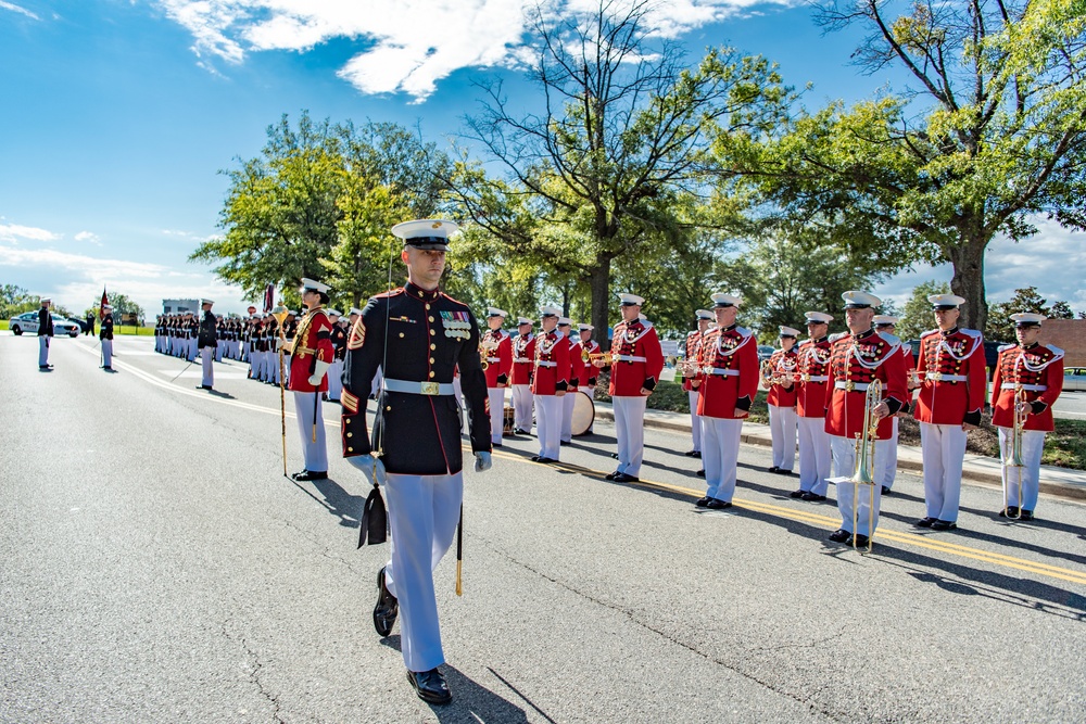 Military Funeral Honors with Funeral Escort were Conducted for U.S. Marine Corps Sgt. Nicole L. Gee in Section 60