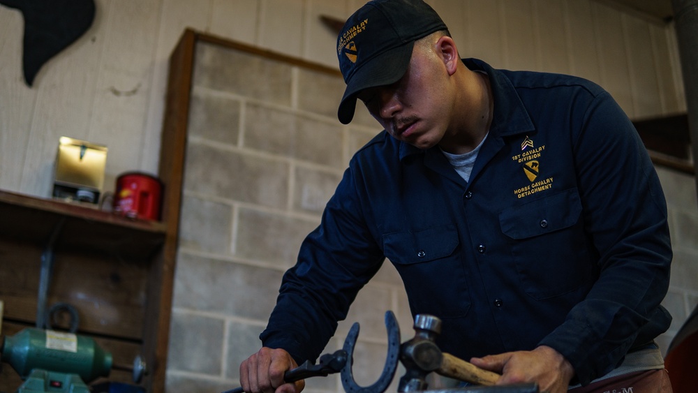 1st Cav Div Horse Det Farrier