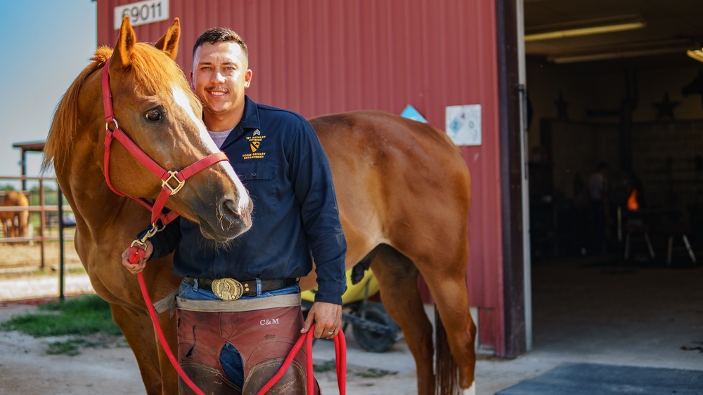 1st Cav Div Horse Det Farrier