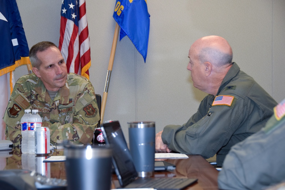 4th Air Force commander visits Alamo Wing