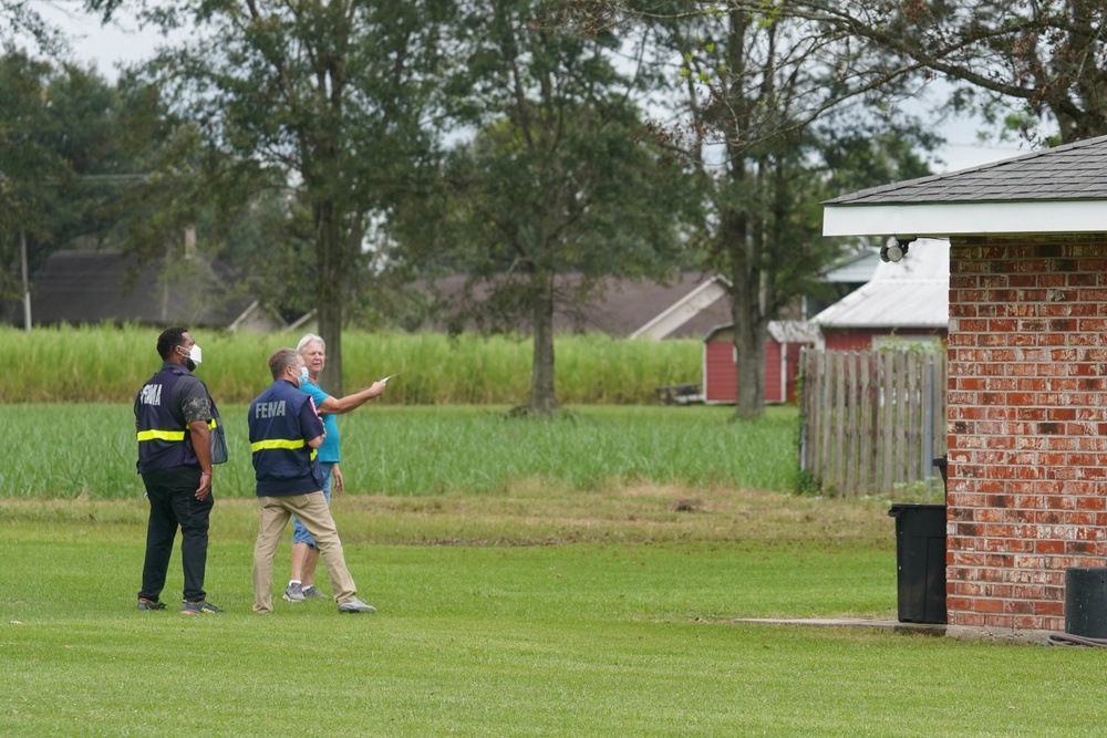 Hurricane Ida: Napoleonville-Assumption Parish DRC Canvasing