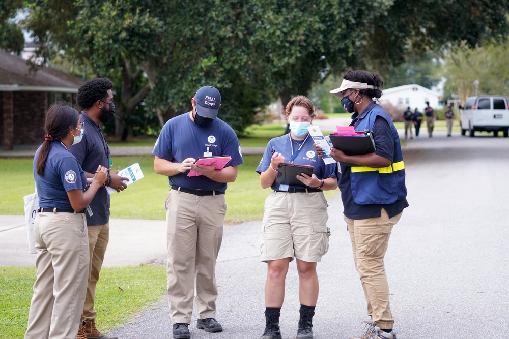 Hurricane Ida: Napoleonville-Assumption Parish DRC Canvasing