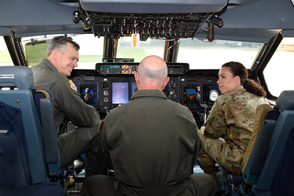 19th Air Force commander visits Alamo Wing