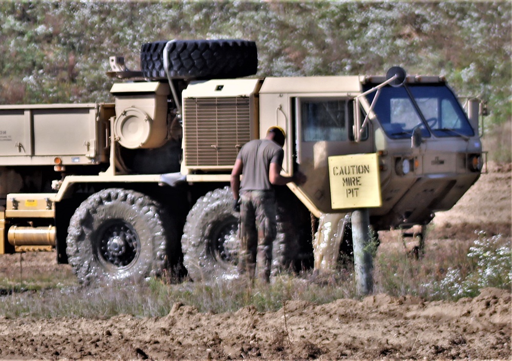 Fort McCoy RTS-Maintenance holds Wheeled Vehicle Recovery Operations Course