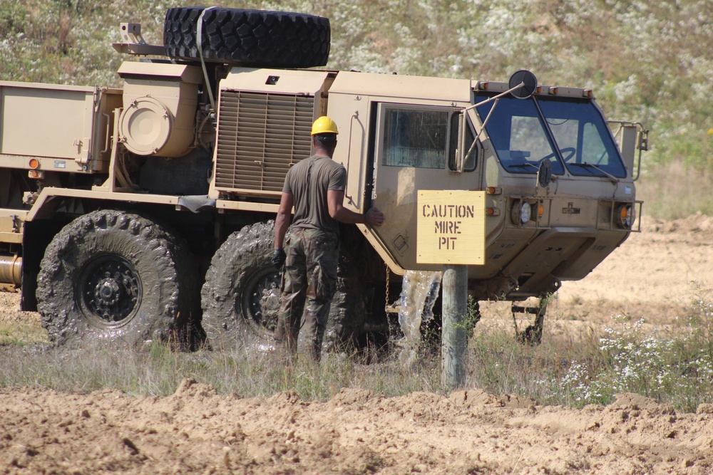 Fort McCoy RTS-Maintenance holds Wheeled Vehicle Recovery Operations Course