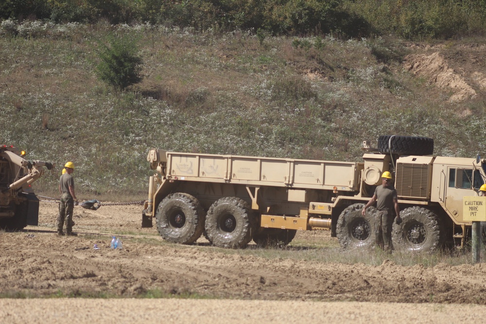 Fort McCoy RTS-Maintenance holds Wheeled Vehicle Recovery Operations Course