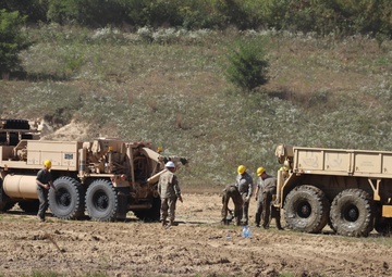 Fort McCoy RTS-Maintenance holds Wheeled Vehicle Recovery Operations Course