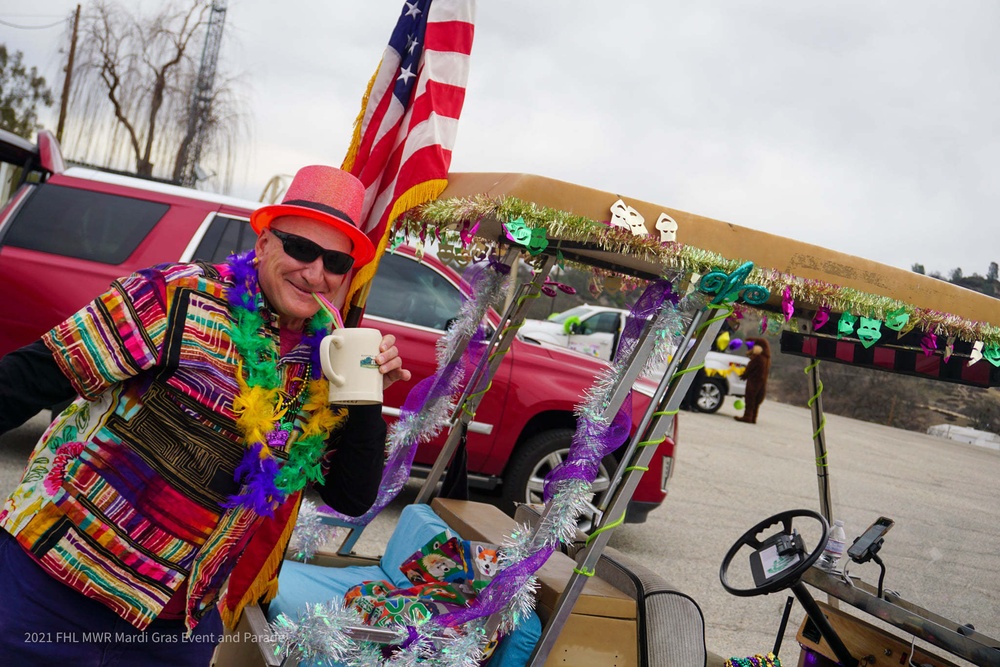 Fort Hunter Liggett Community Initiatives Group Mardi Gras parade