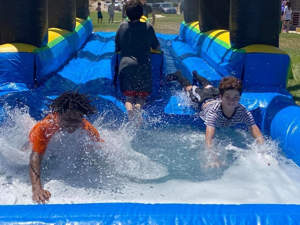 Fort Hunter Liggett Community Initiatives Group splash pad parties