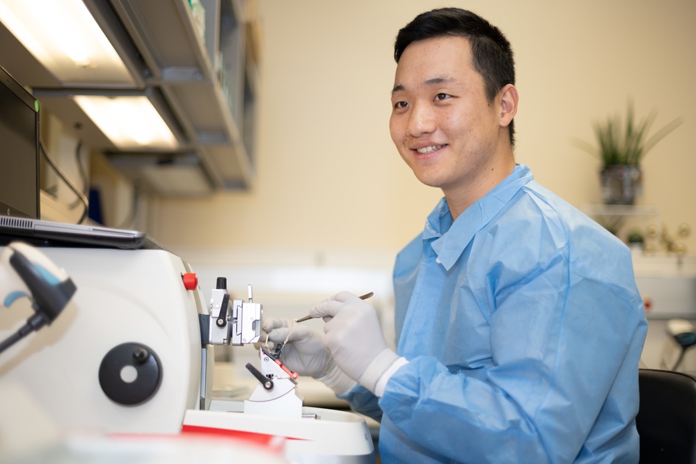 Histopathology technician at Travis AFB