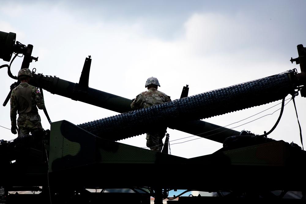 1/1 ADA soldiers conduct Gunnery Table VII evaluations