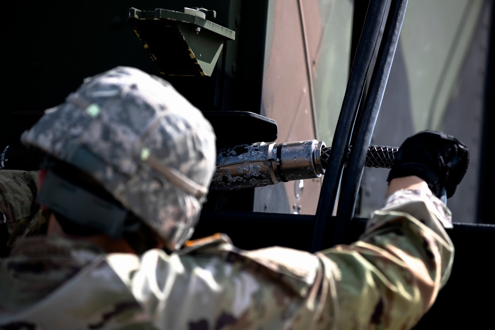 1/1 ADA soldiers conduct Gunnery Table VII evaluations