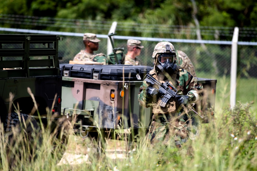 1/1 ADA soldiers conduct Gunnery Table VII evaluations