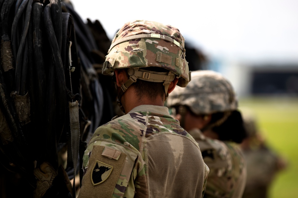 1/1 ADA soldiers conduct Gunnery Table VII evaluations