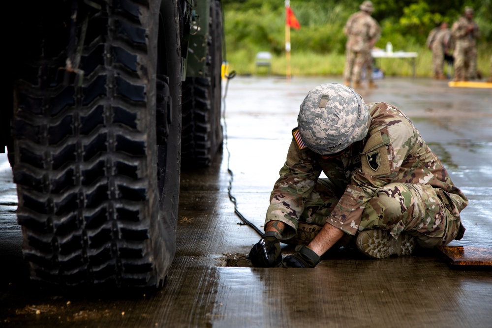 1/1 ADA soldiers conduct Gunnery Table VII evaluations