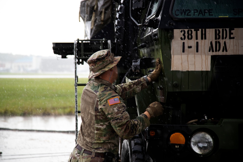 1/1 ADA soldiers conduct Gunnery Table VII evaluations