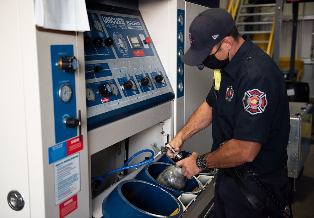 Buckley Fire Department morning inspections