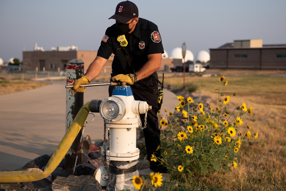 Buckley Fire Department morning inspection