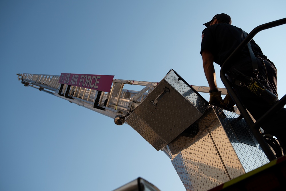 Buckley Fire Department morning inspection