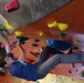 Climbing: a good way to stay grounded