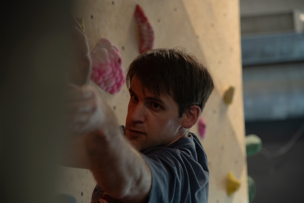 Climbing: a good way to stay grounded