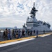 Japanese Ship Izumo arrives at MCAS Iwakuni Harbor