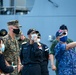Japanese Ship Izumo arrives at MCAS Iwakuni Harbor