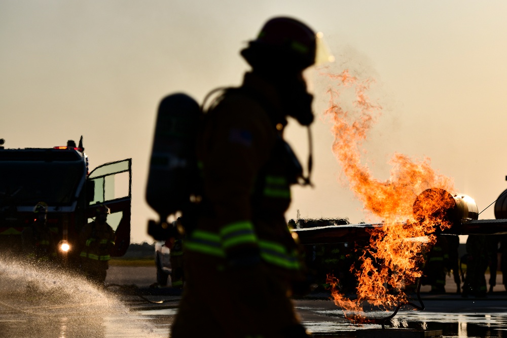 CGOs suit up, learn fire safety with Fire Dawgs