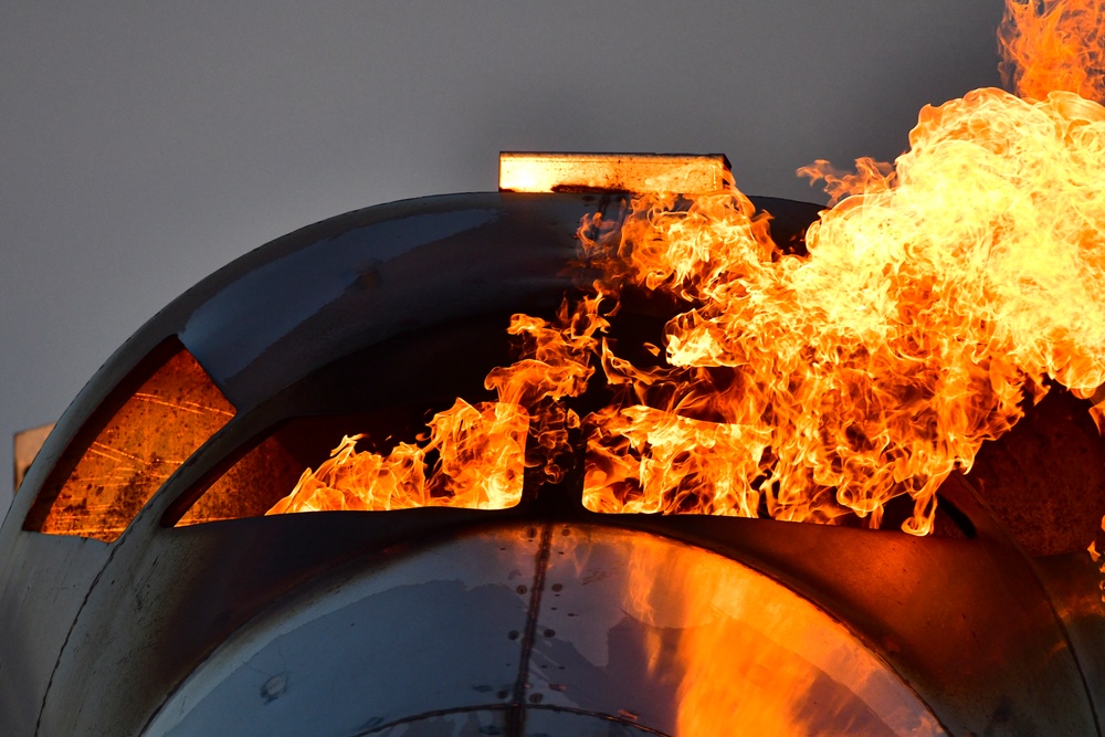 CGOs suit up, learn fire safety with Fire Dawgs