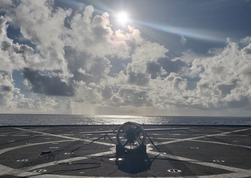 UAS Experimentation aboard USS Germantown