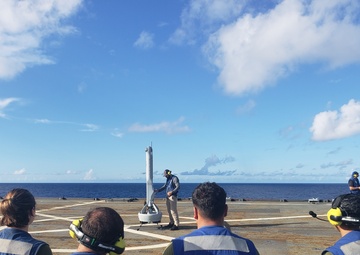 UAS Experimentation aboard USS Germantown