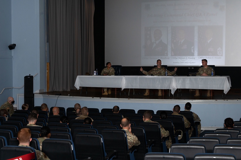 First Tri-Wing Command Chief Q&amp;A Panel