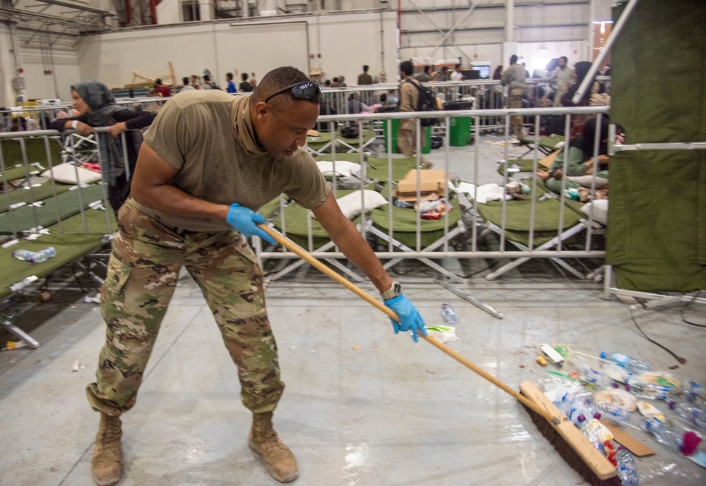 Chaplains, Mental Health provide assistance during evacuation operations