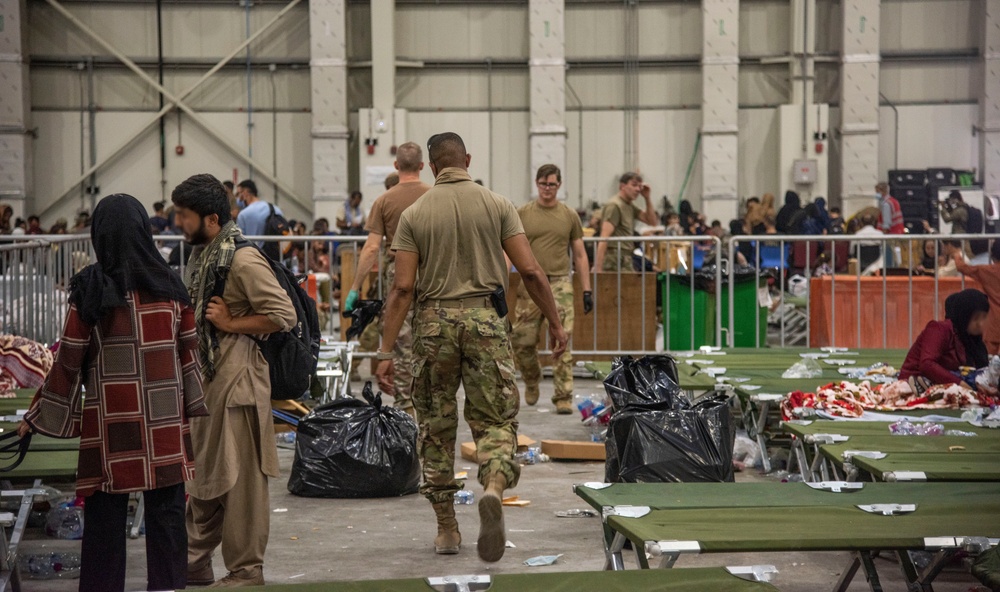 Chaplains, Mental Health provide assistance during evacuation operations
