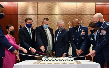 Air Force 74th birthday celebration at U.S. Capitol