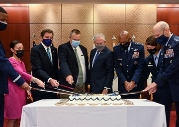 Air Force 74th birthday celebration at U.S. Capitol