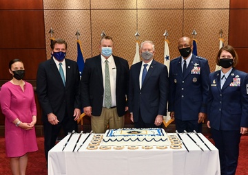 Air Force 74th birthday celebration at U.S. Capitol