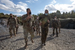 German Army Commander visits V Corps during Warfighter Exercise [Image 3 of 4]