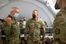 German Army Commander visits V Corps during Warfighter Exercise [Image 4 of 4]