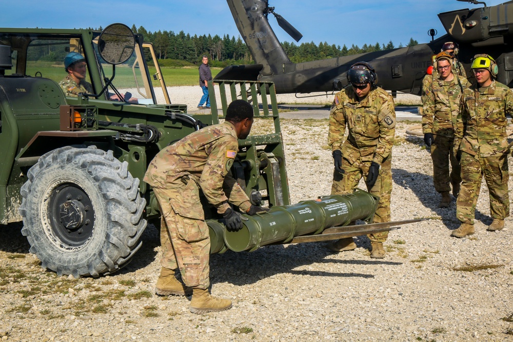 12th CAB Conducts a Live-Fire Exercise for a New Rocket System