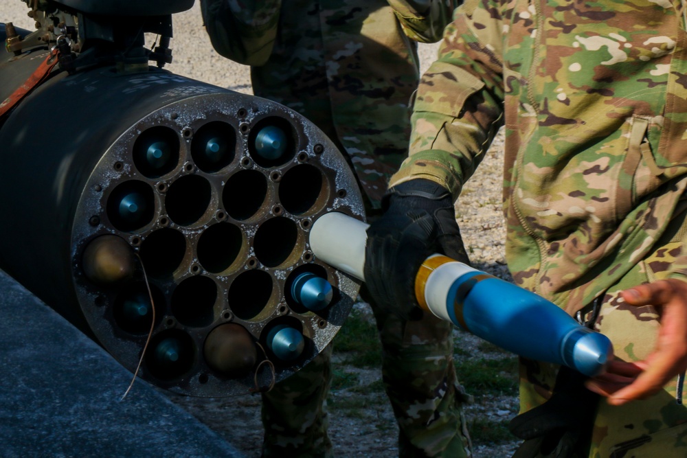 12th CAB Conducts a Live-Fire Exercise for a New Rocket System