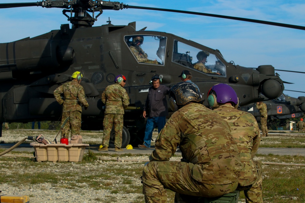 12th CAB Conducts a Live-Fire Exercise for a New Rocket System