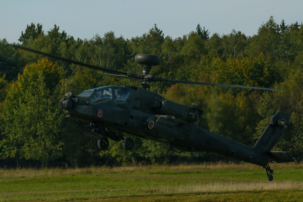 12th CAB Conducts a Live-Fire Exercise for a New Rocket System