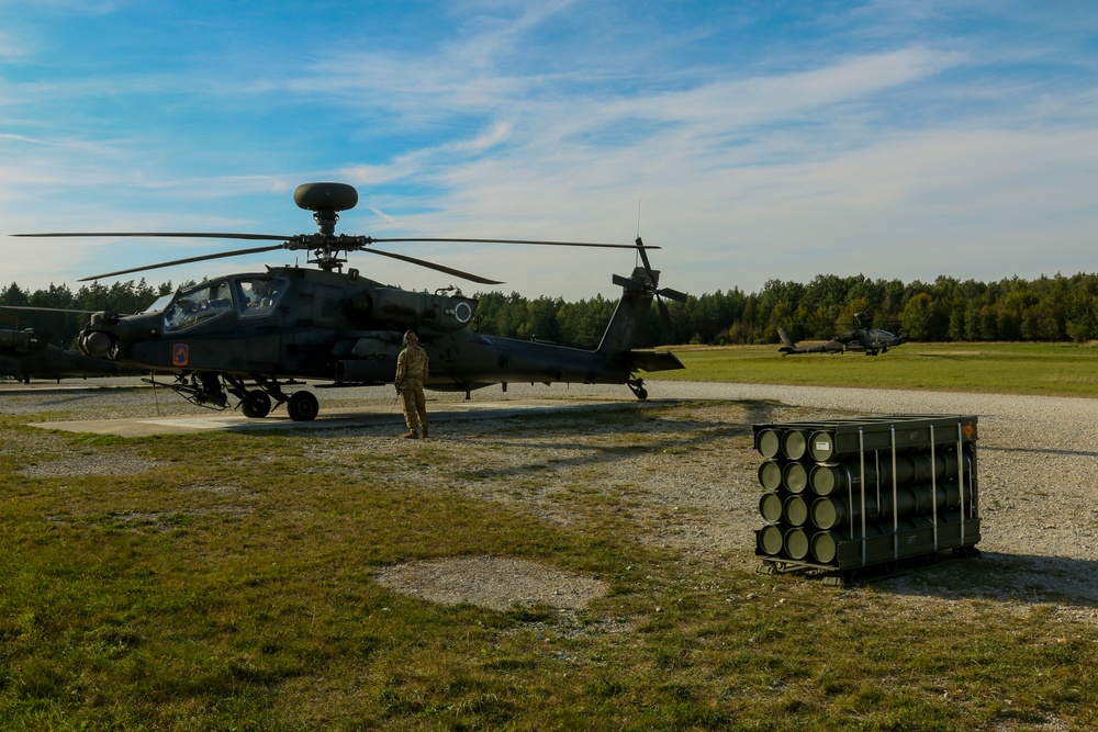 12th CAB Conducts a Live-Fire Exercise for a New Rocket System